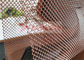 rideau architectural en bronze en fil de bobine de 10mm Foldability pour le fond d'étape
